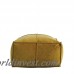 Ebern Designs Byers Square Cotton Velvet Pouf Ottoman XRL8833